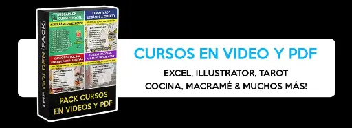 Pack Cursos en Video y PDF